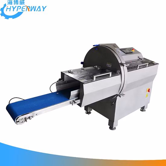 Máquina automática de rodajas de carne congelada, cortadora de carne, tocino, jamón, cortador de filetes de pescado